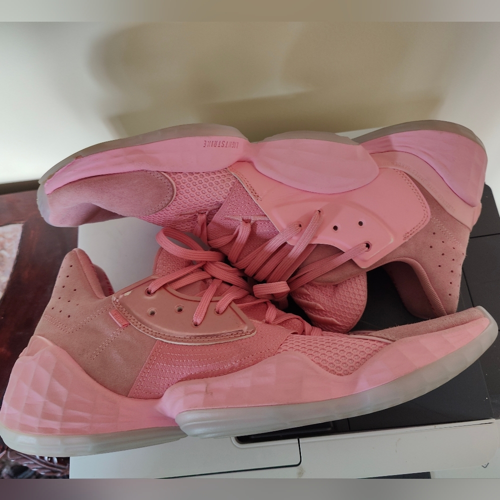 Adidas Harden Vol. 4 “Pink Lemonade” Size 15 Has Wear - Picture 8 of 13